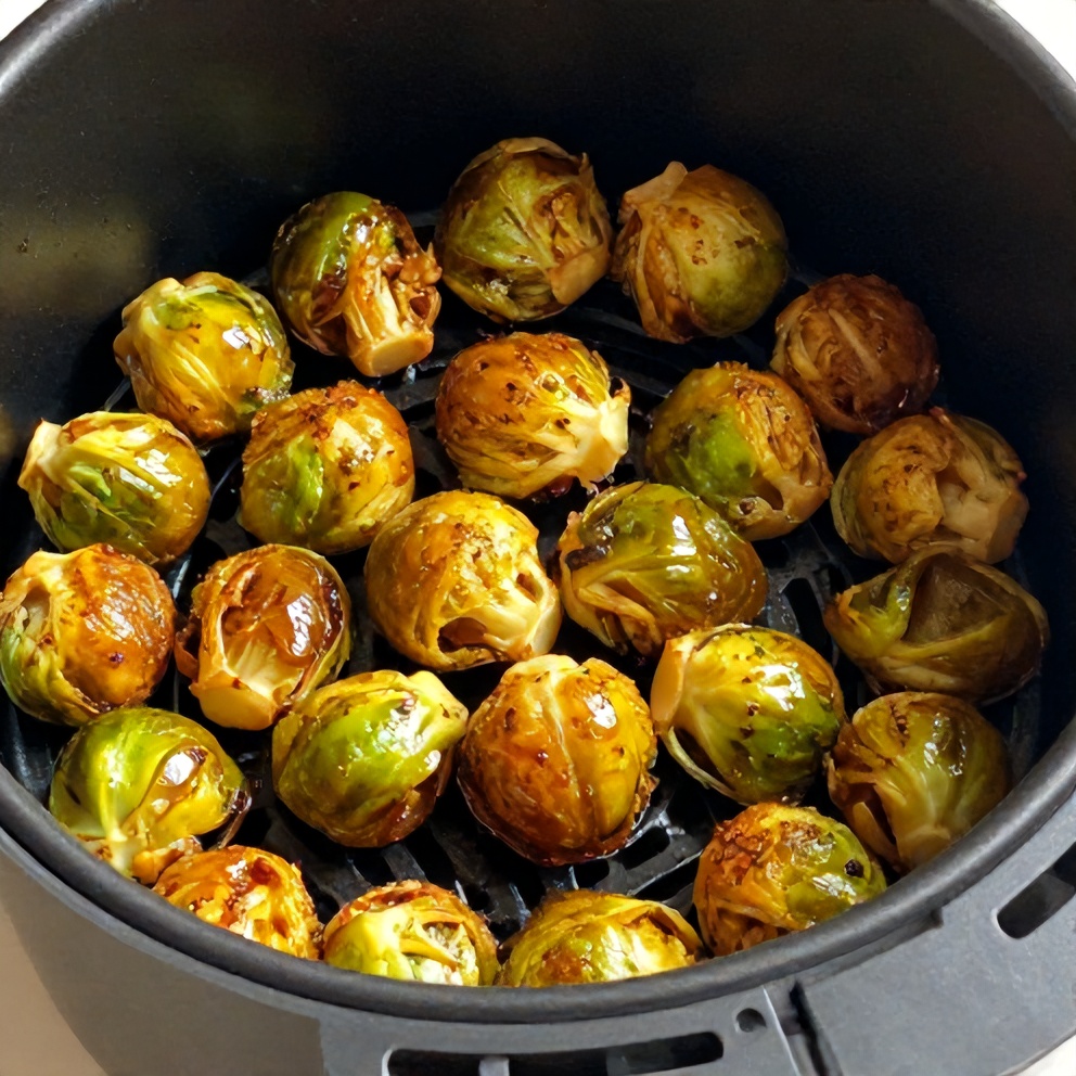 air fryer brussels sprouts
