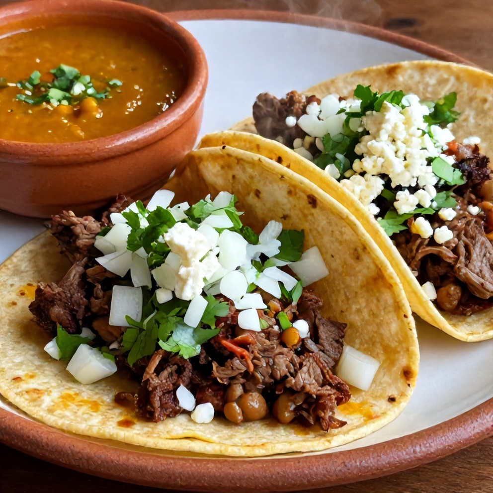 Authentic Pot Birria Tacos
