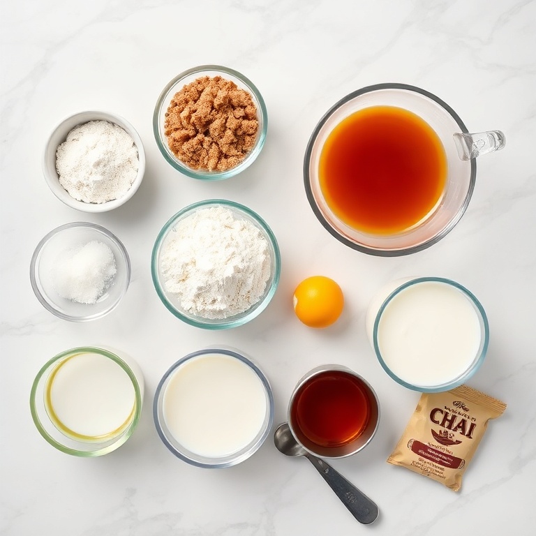 Brown Sugar Chai Cake Ingredients
