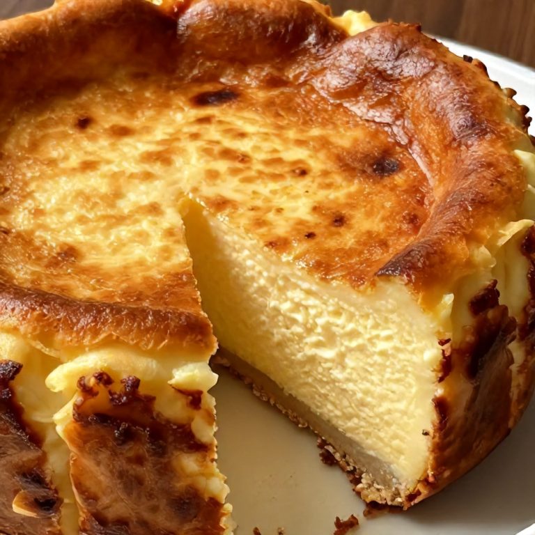 burnt basque cheesecake
