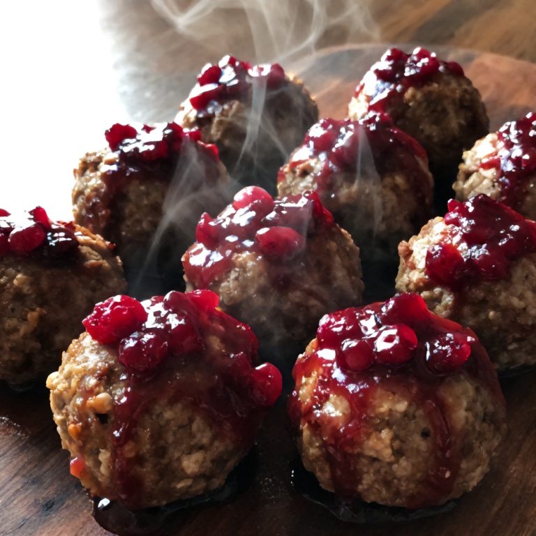 Cranberry Meatballs