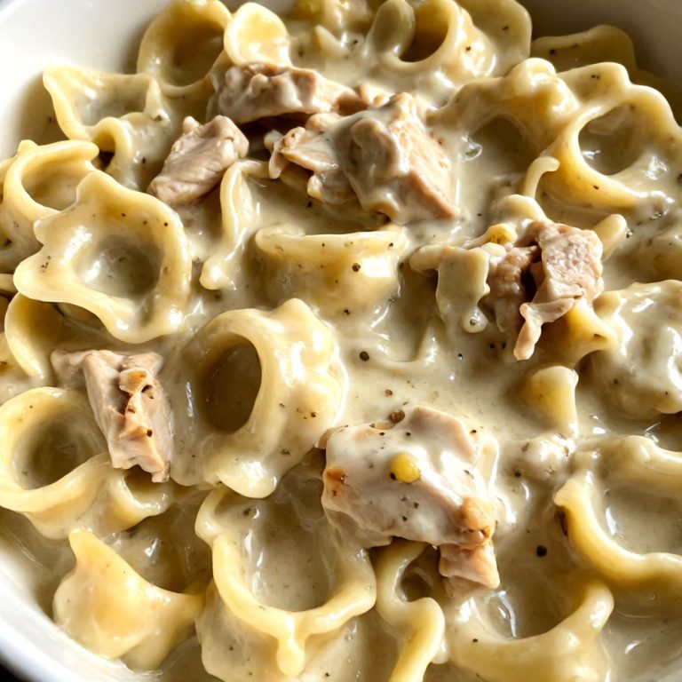 Crockpot Chicken Tortellini