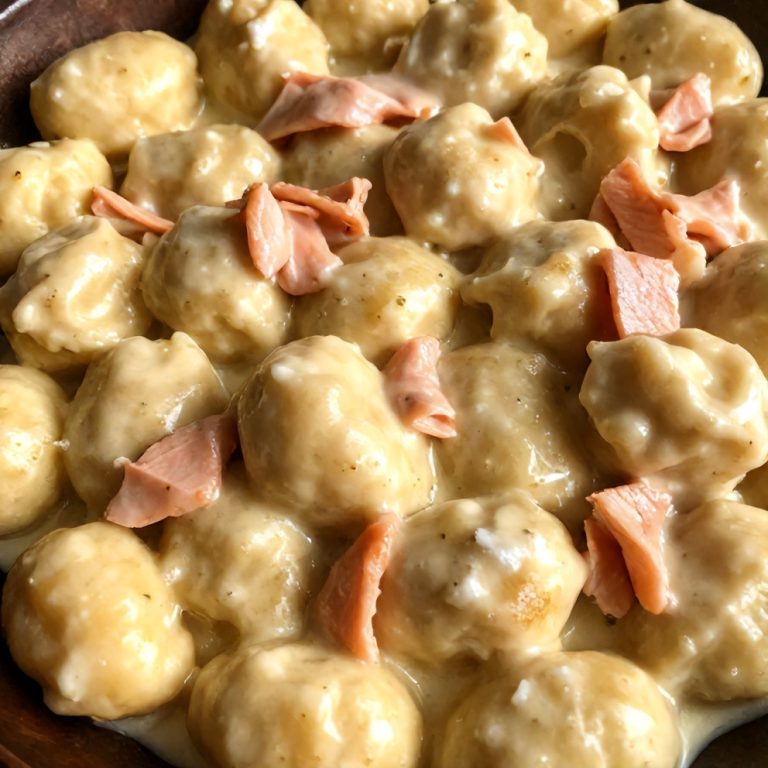 creamy smoked salmon gnocchi