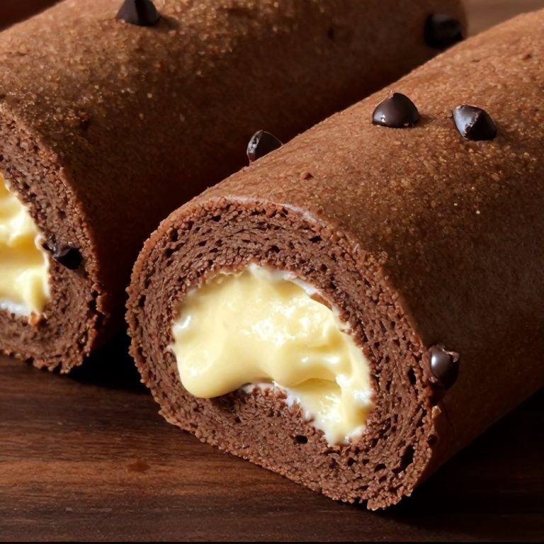 Crispy Chocolate Rolls