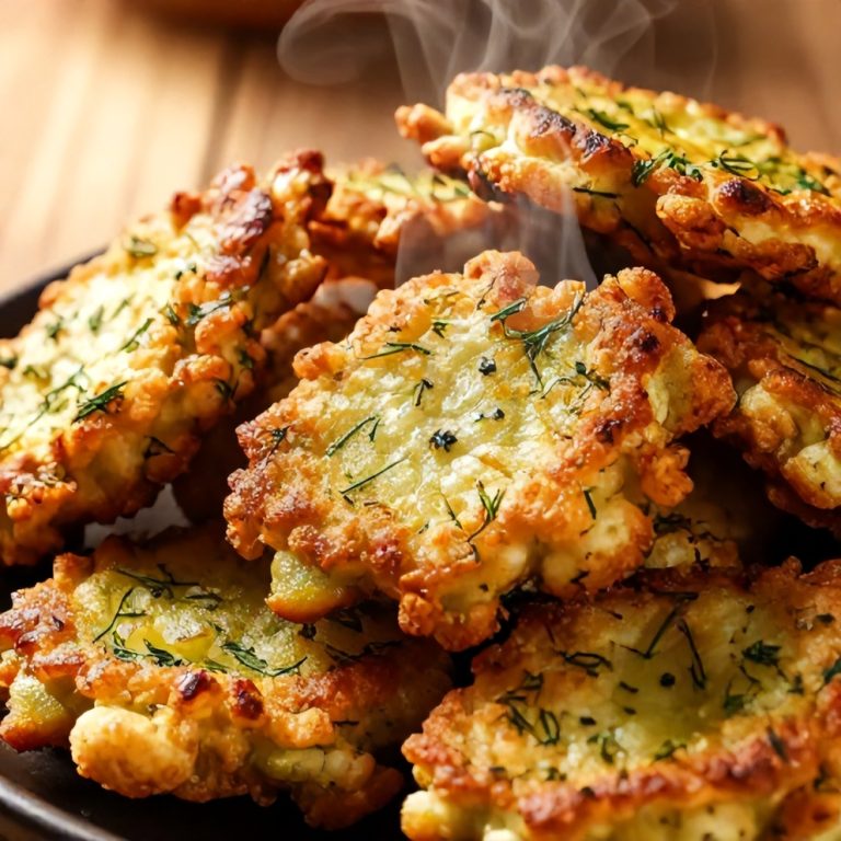 crispy dill pickle fritters