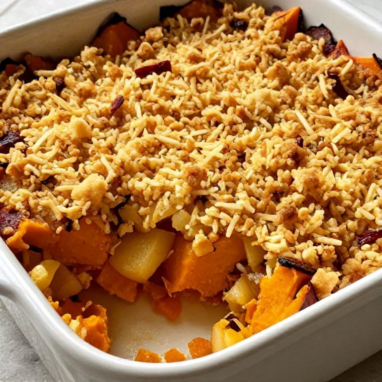 Easy Apple Butternut Squash Casserole