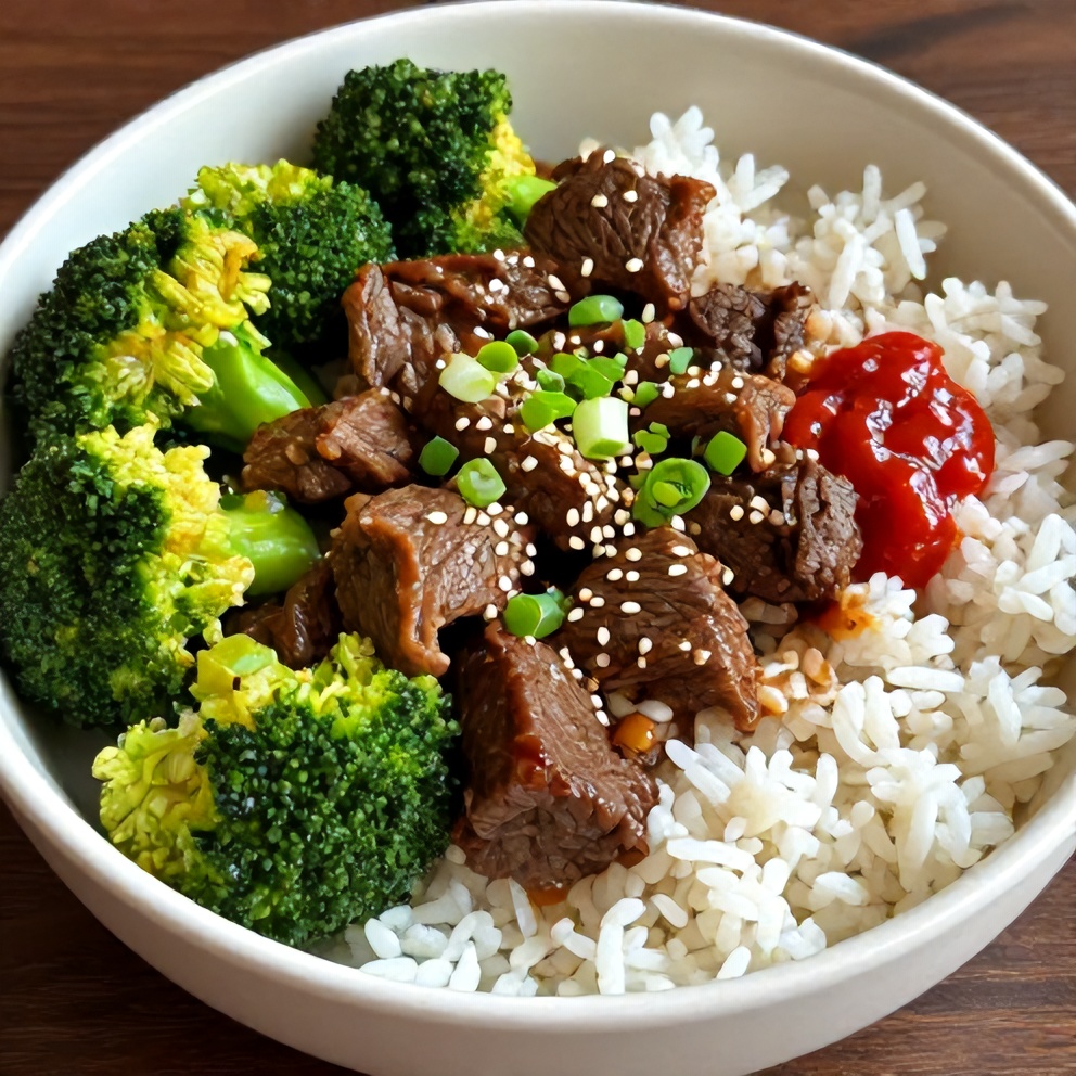 Easy Beef and Broccoli Rice Bowls