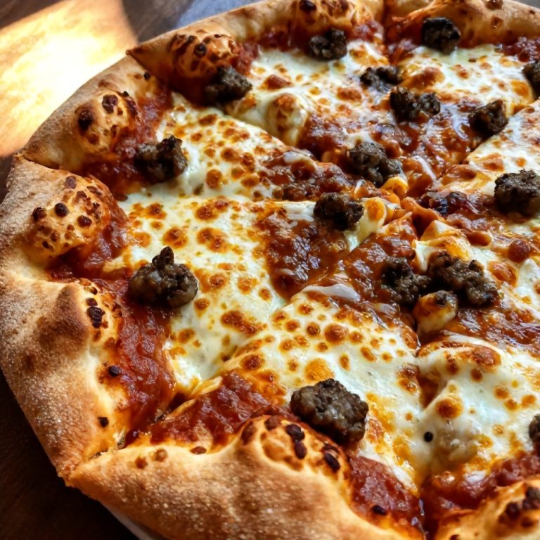 Easy Biscuits and Sausage Gravy Breakfast Pizza