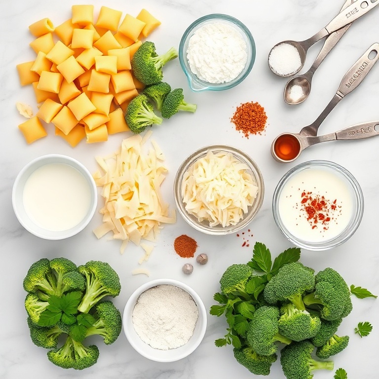 Gnocchi and Broccoli Bake Ingredients
