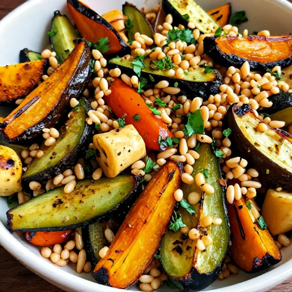 easy farro salad