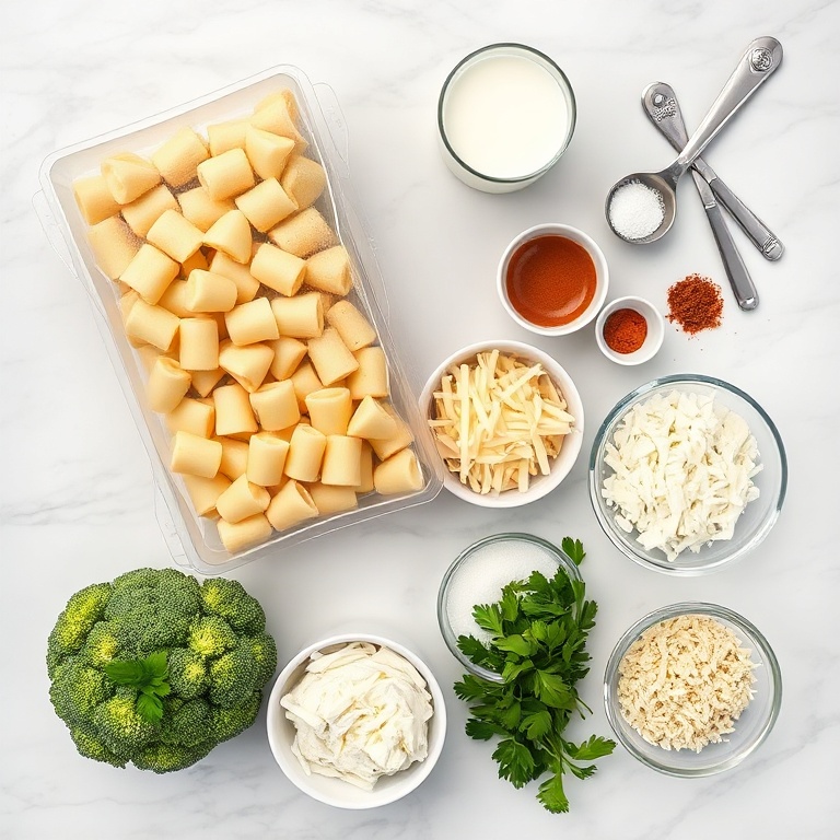 Gnocchi broccoli bake ingredients