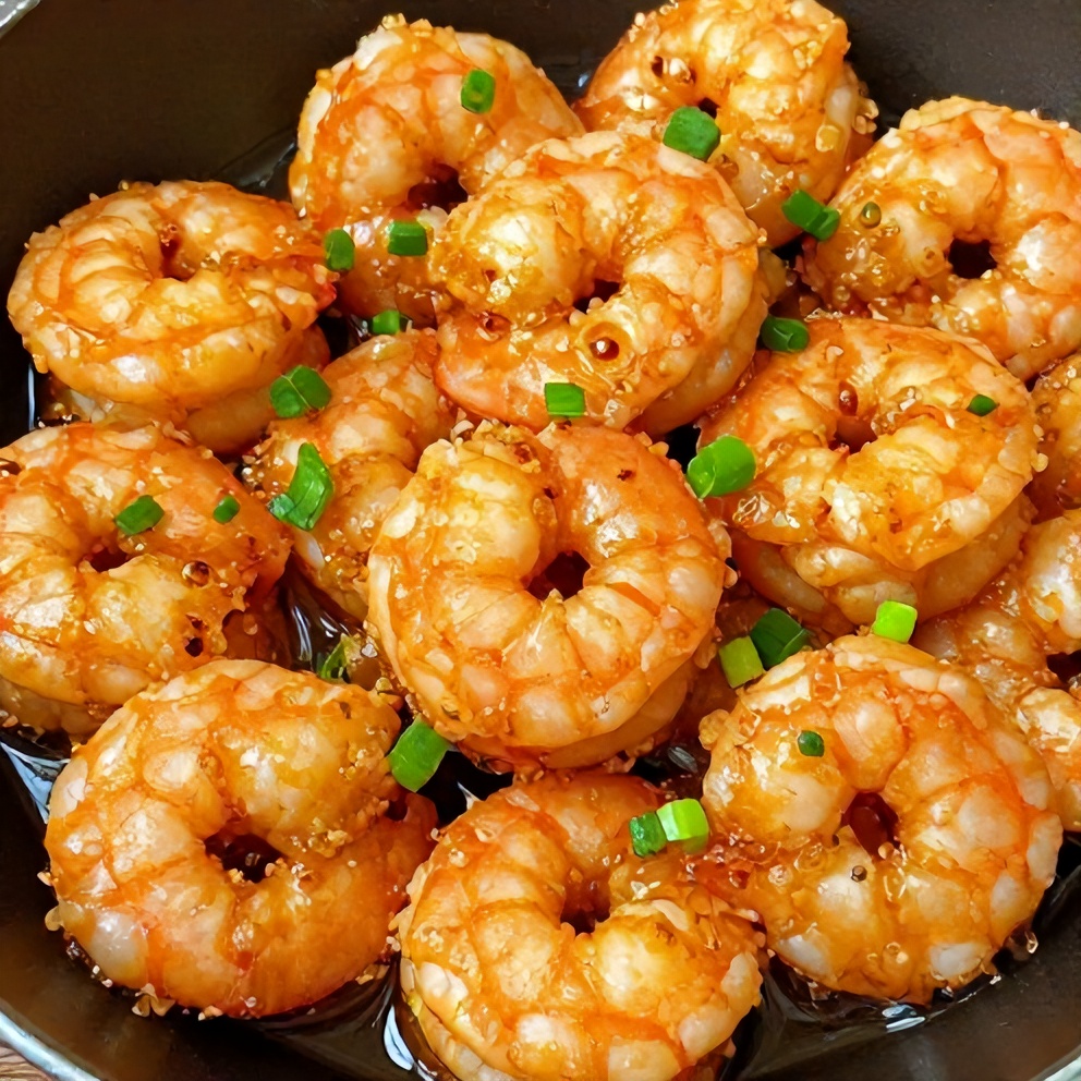 easy honey garlic shrimp