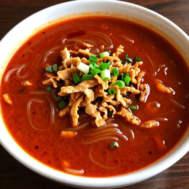 Easy Hot and Sour Noodle Soup