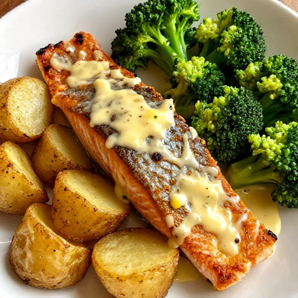 Easy Lemon Butter Salmon