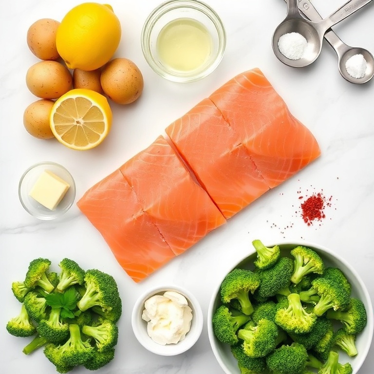 Lemon Butter Salmon Ingredients