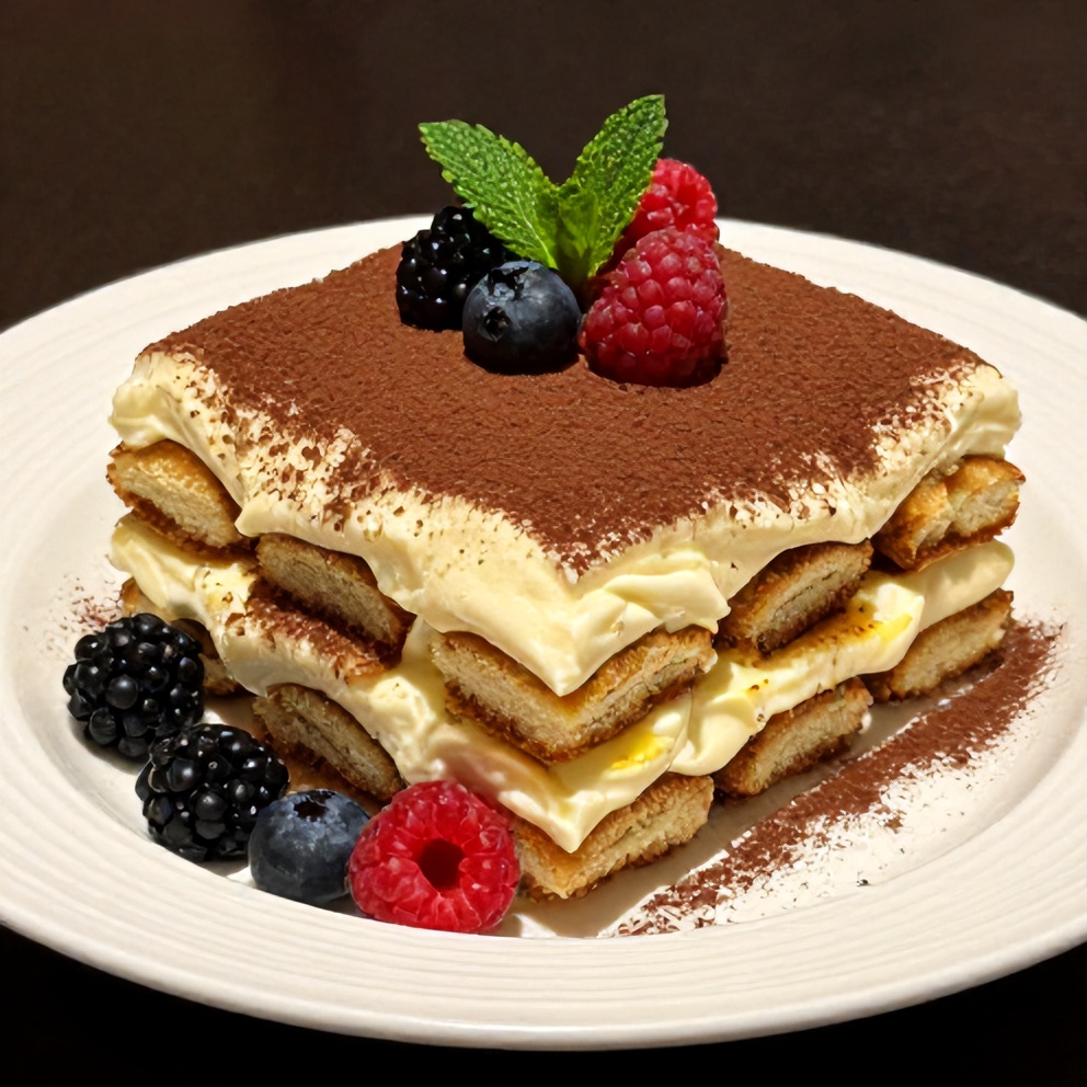 Lemon Tiramisu with Mascarpone Cream