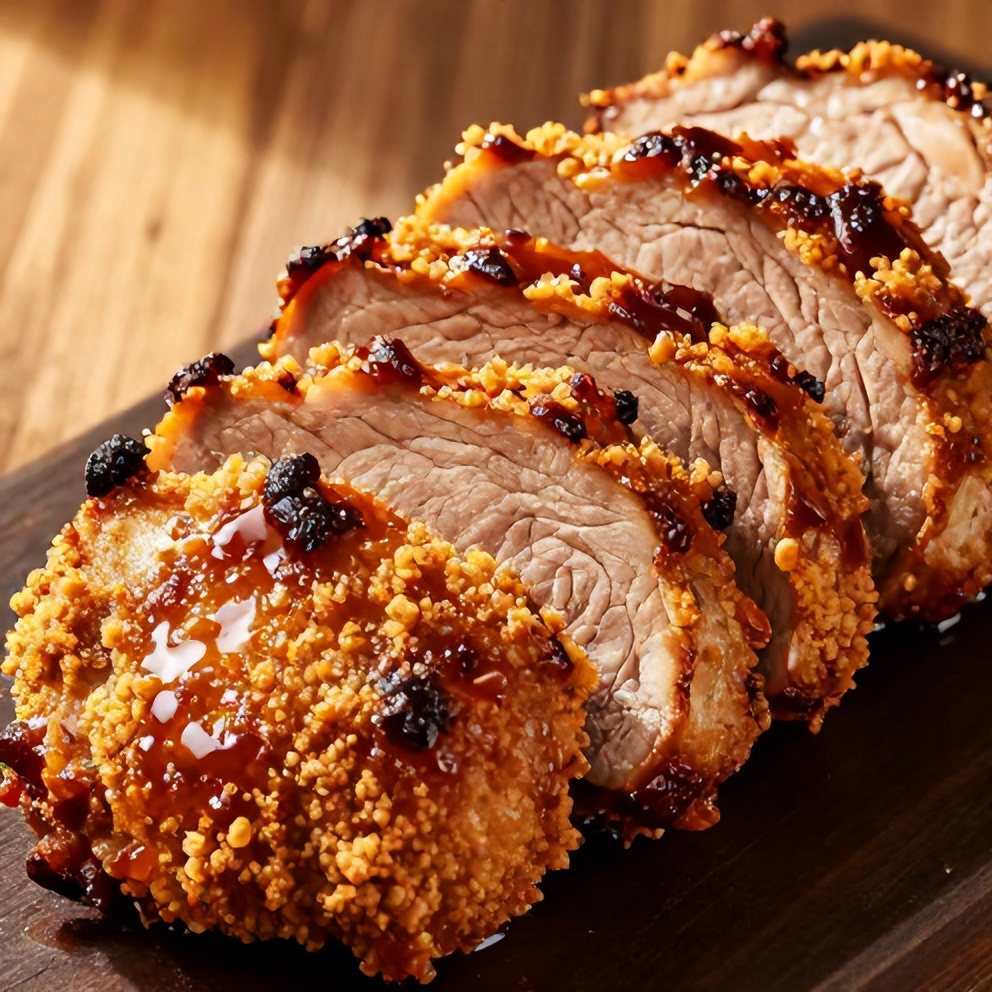 Easy Maple Dijon Pork Tenderloin