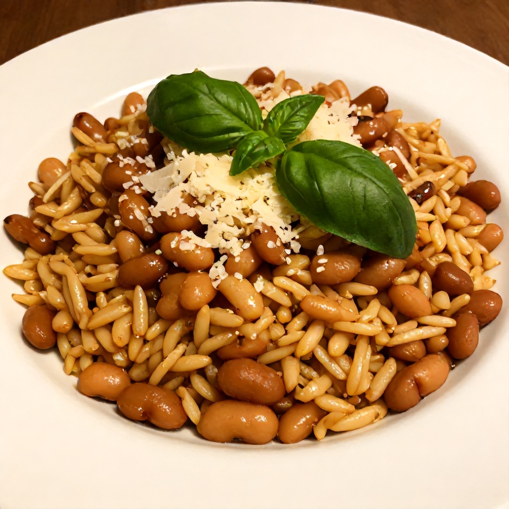 Delicious Orzo and Beans One-Pot Dinner