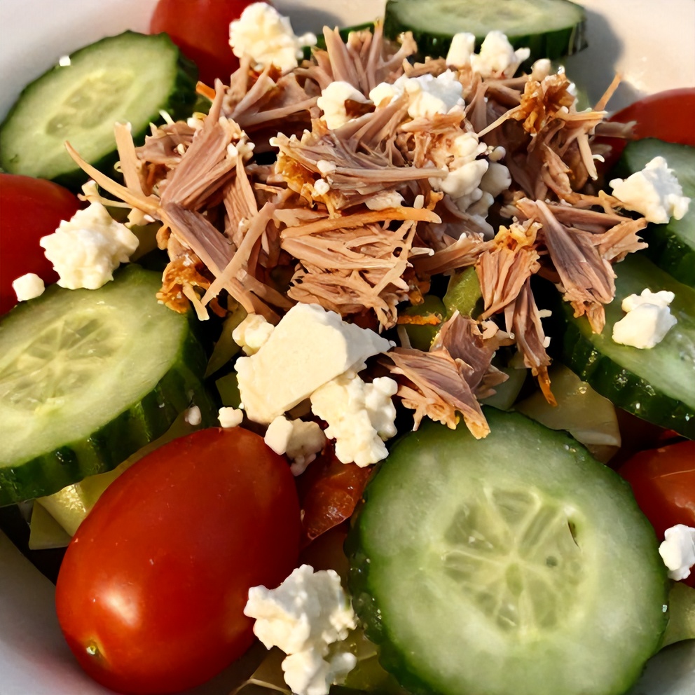 easy mediterranean tuna salad