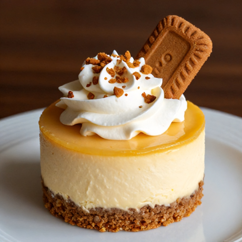 Perfectly Plated No-Bake Biscoff Cheesecake Cup
