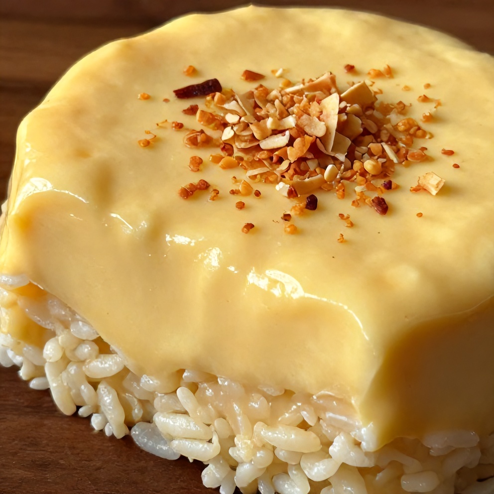 Easy No-Bake Mango Coconut Rice Pudding