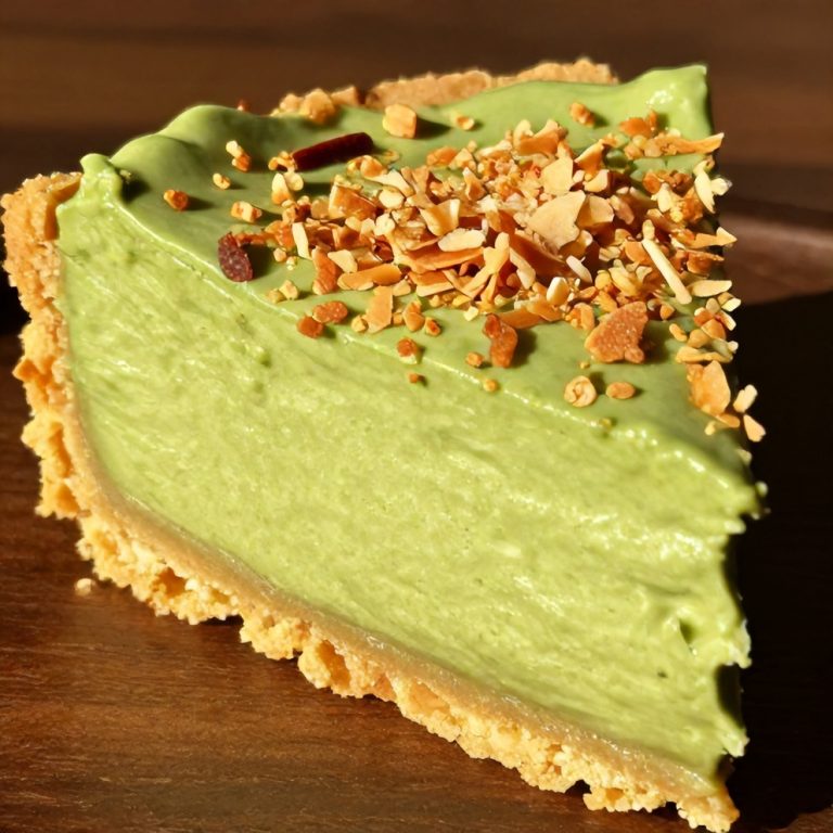 Easy No-Bake Matcha Coconut Cream Tart