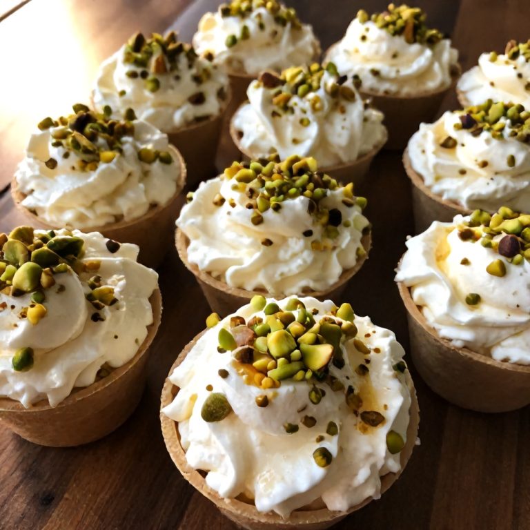 no-bake ricotta cups