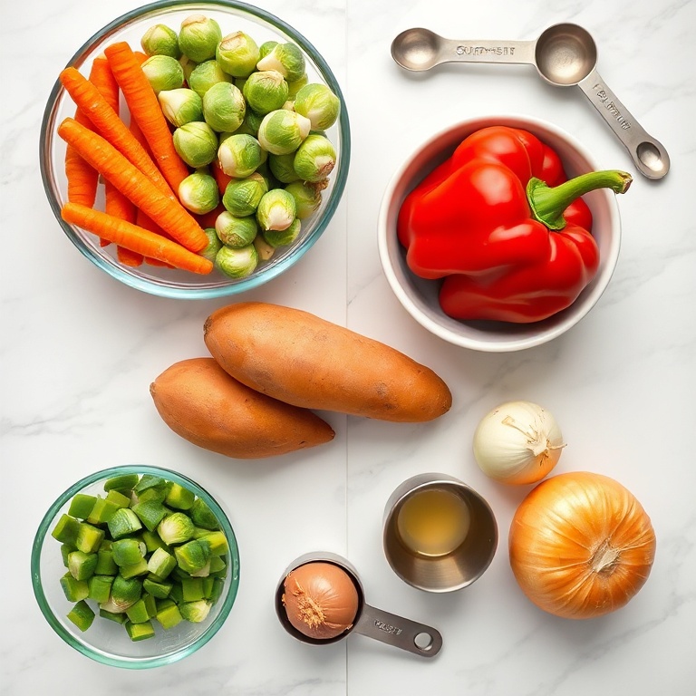 Rainbow Vegetables for Roasting
