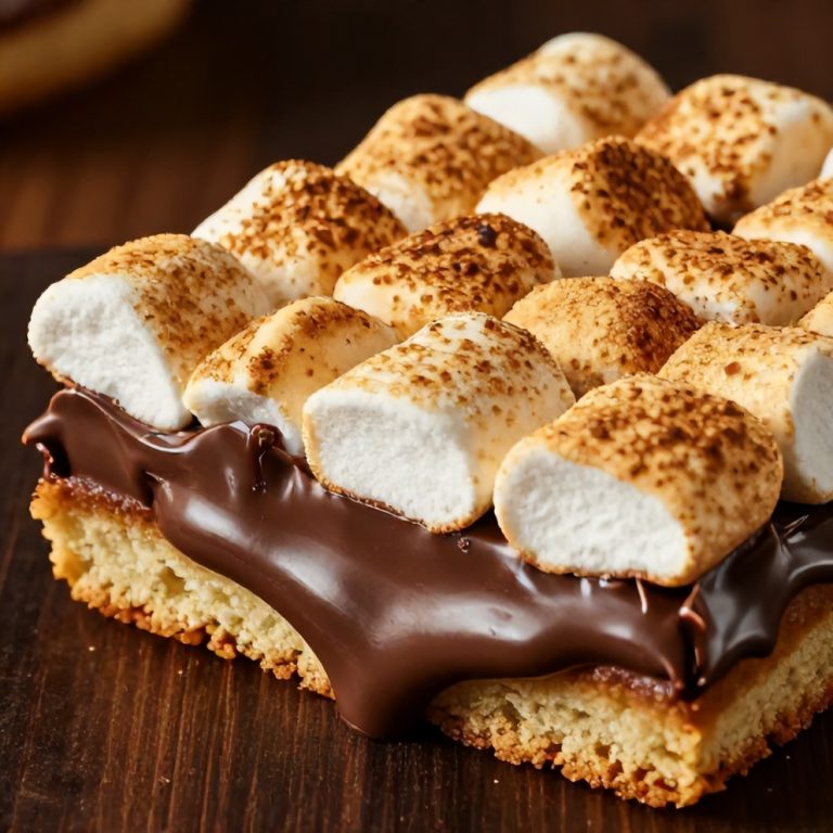 Easy S'mores Cookie Cake