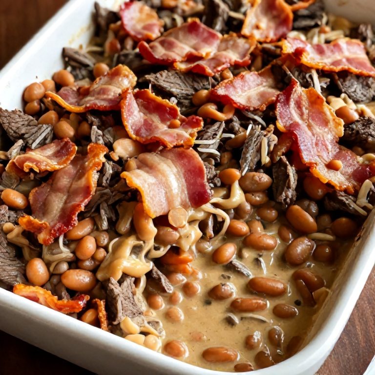 easy slow cooker cowboy casserole