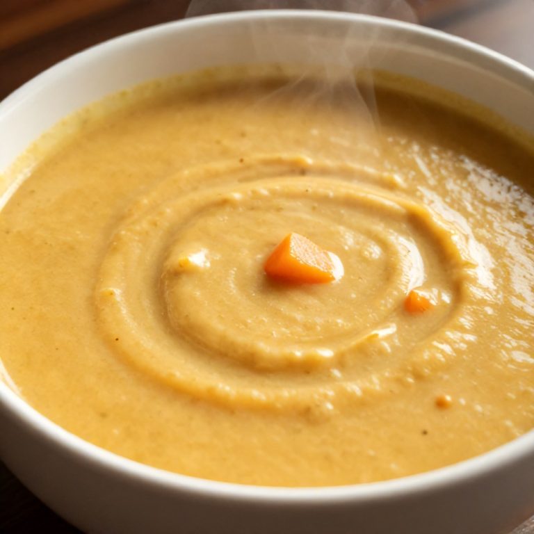 Easy Spicy Miso Carrot Soup