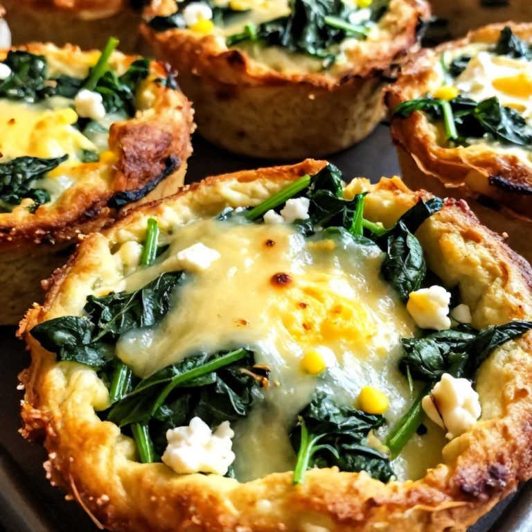 Easy Spinach and Feta Egg Muffins
