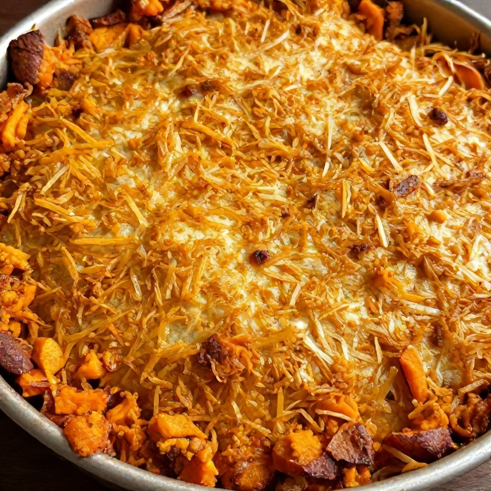 Easy Sweet Potato Shepherd's Pie