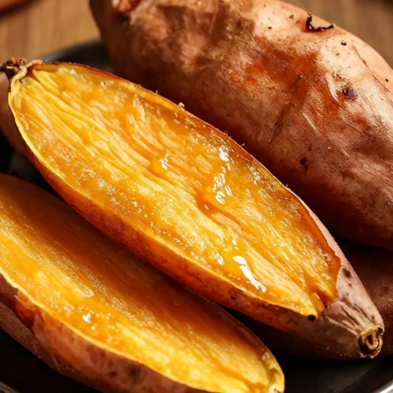Honey Roasted Sweet Potatoes