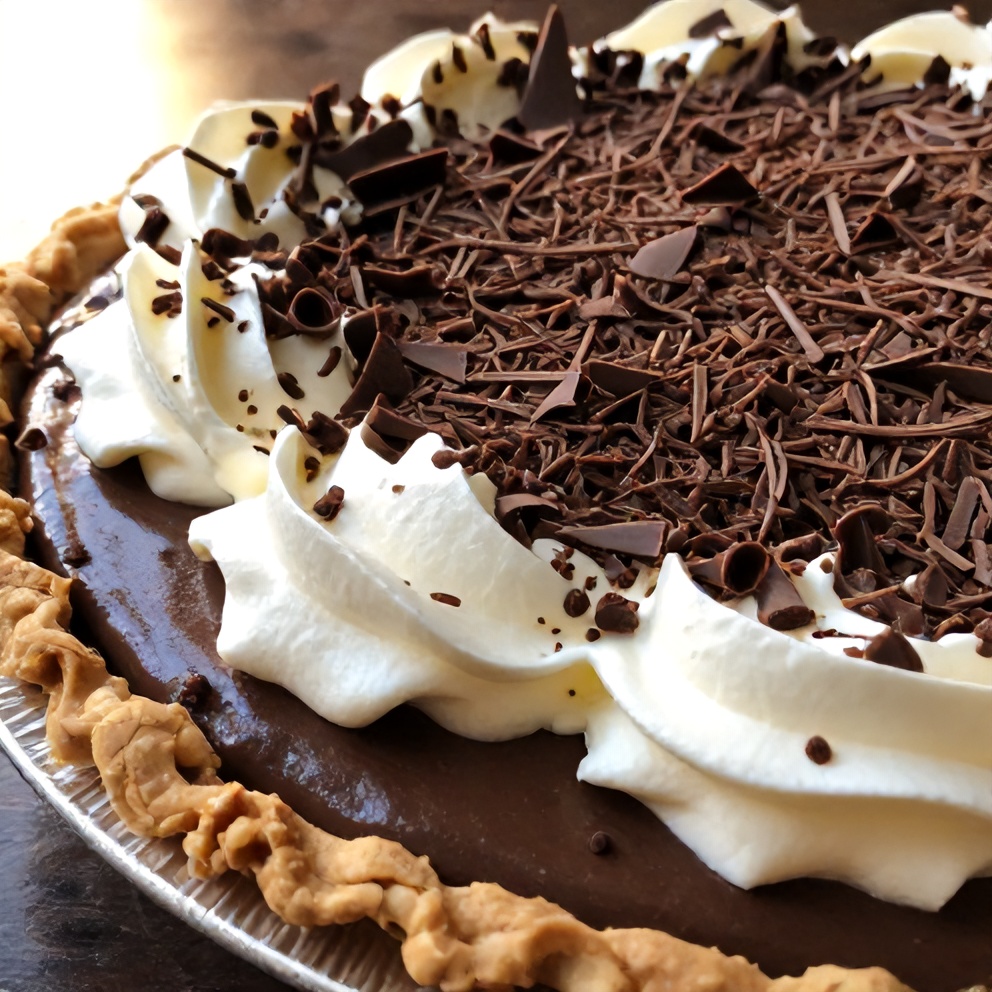 no-bake chocolate peanut butter pie