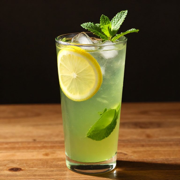Refreshing Mint and Lemon Verbena Iced Tea