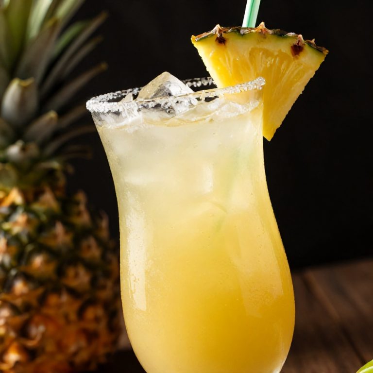 Refreshing Pineapple Margarita Mocktail