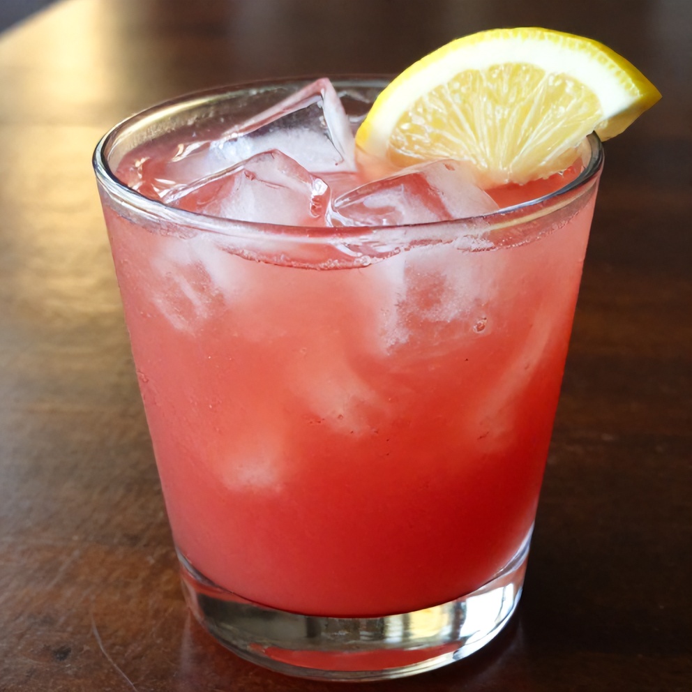 watermelon rose cooler