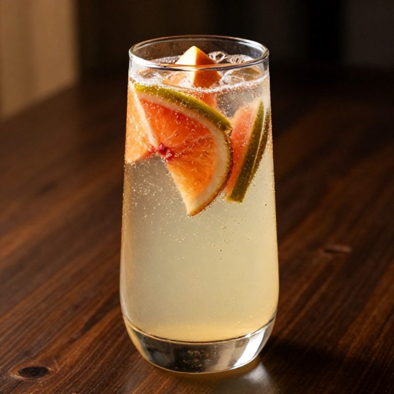 sparkling fruit punch