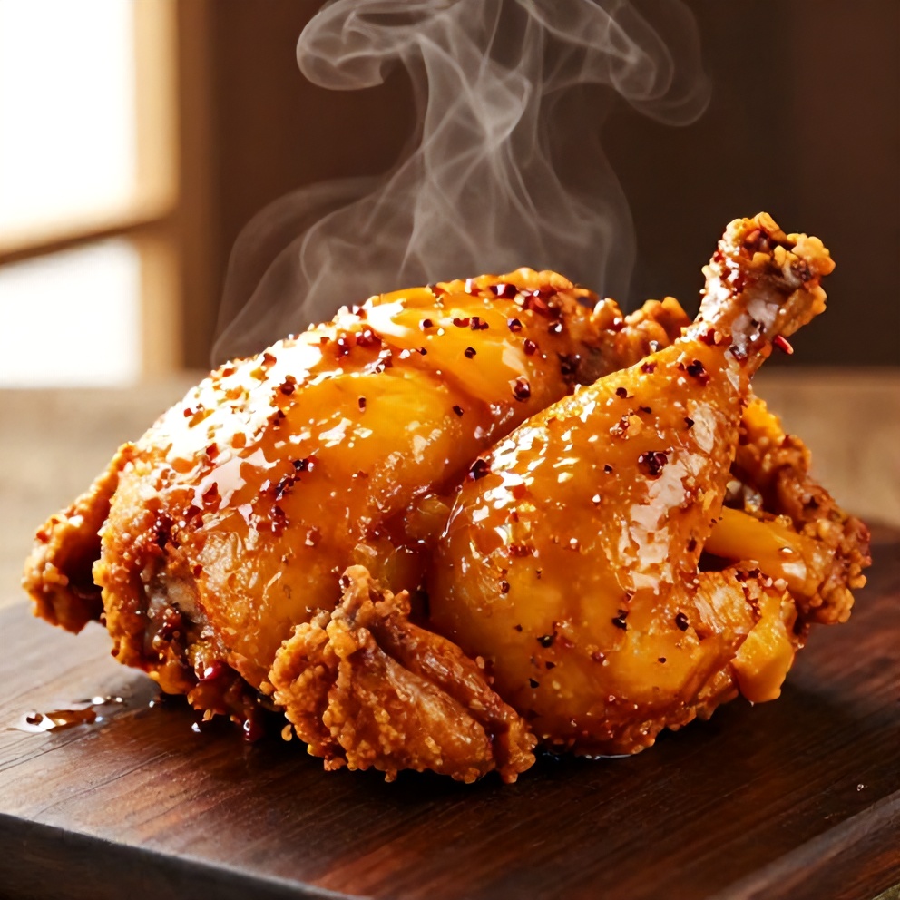 Spicy Jalapeño Peach Chicken