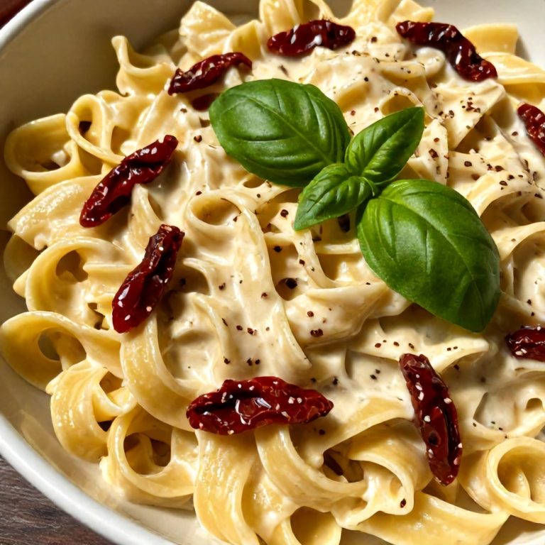 vegan sun dried tomato pasta