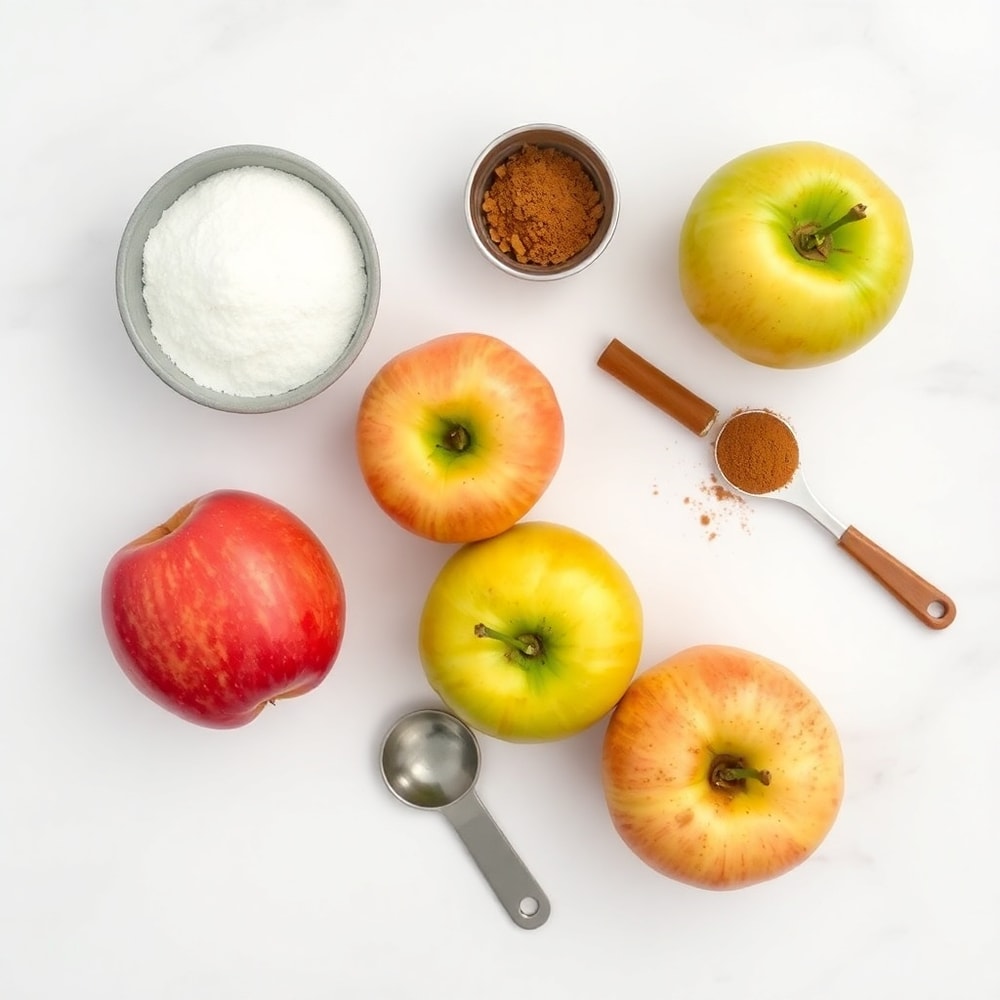 Air Fryer Cinnamon Apple Rings Ingredients