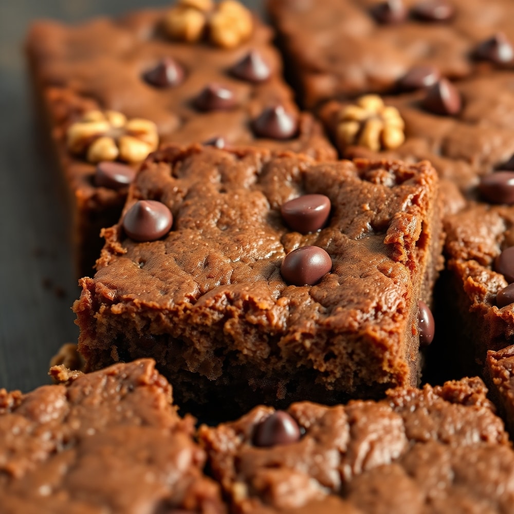 banana bread brownies