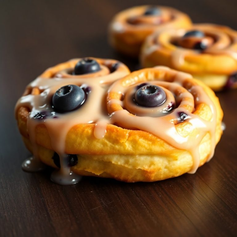 Blueberry Cinnamon Rolls