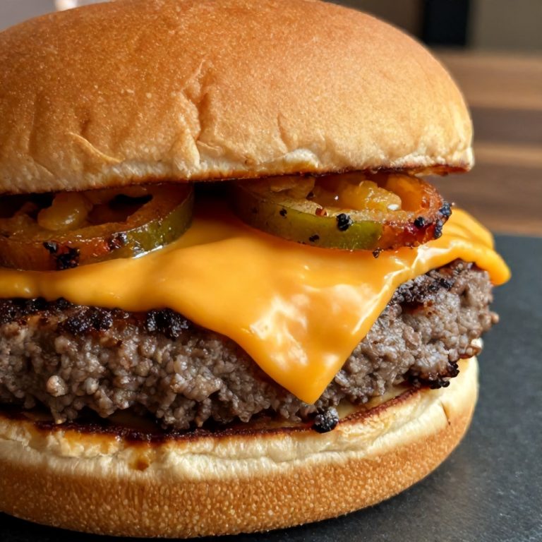 cheddar jalapeño burgers