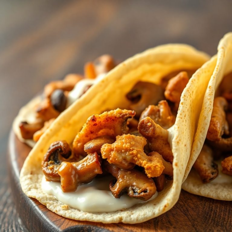 mushroom tacos