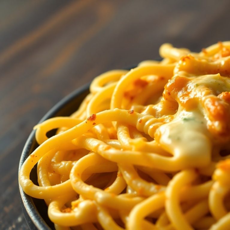 Cheesy Chicken and Sausage Pasta