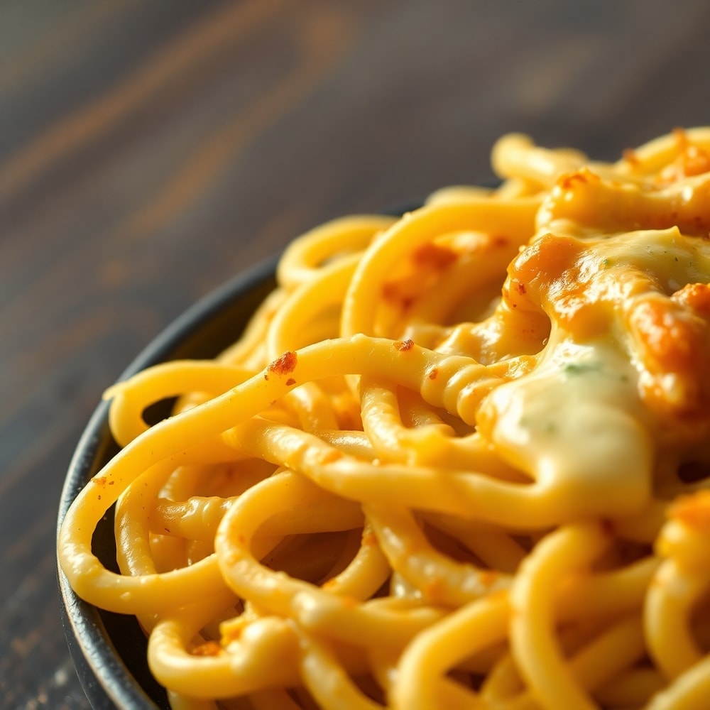 Cheesy Chicken and Sausage Pasta