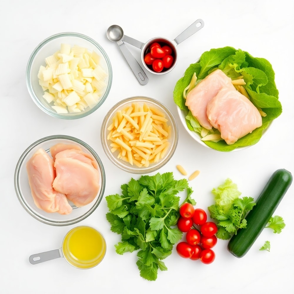 Chicken Pasta Salad Ingredients