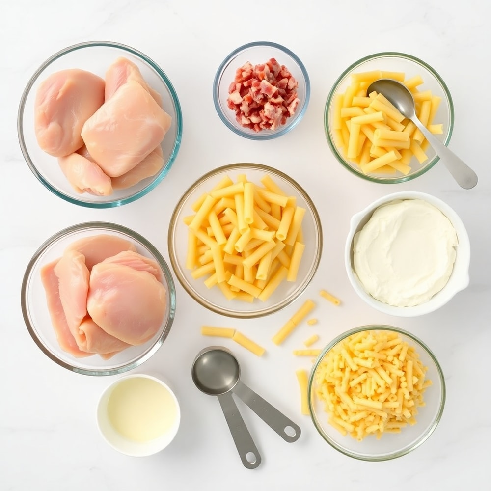 Crack Chicken Pasta Ingredients